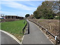Footpath to Tesco Extra store in BN12 6PA