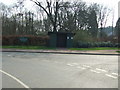 Bus shelter on Green Lane in NE61 6AJ