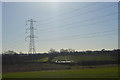 Pylon in the Soar Valley in LE9 3EE
