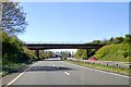Longford Lane overbridge crossing Gloucester bypass in GL2 9RX