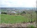 Looking down Nettleton Hill to Upper Longwood Reservoir in HD7 4LL