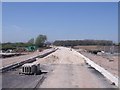 The T12 link road to Wilmore Road under construction in DE73 5BG