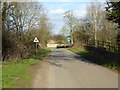Old railway bridge in Nidd Lane in HG3 3BL