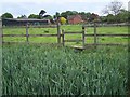 Footpath Past Manor Farm, Mavesyn Ridware in WS15 3QR