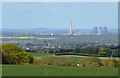 View towards Didcot Power Station from Nuffield, Oxfordshire in RG9 5RT