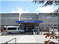 Main Entrance, Eastbourne District General Hospital in BN22 8XP