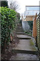 Steps leading to Tredour Road, Newquay in TR7 2LB