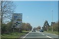 Strawberry roundabout from A5117 in CH1 6PN