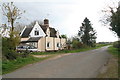 Former railway house east of Welton le Marsh in Welton Le Marsh