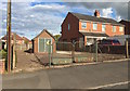 Cheadle: electricity substation on Froghall Road in ST10 1JH