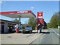 Murco filling station at Saffron's Cross on A417 in HR1 3LQ