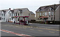 Ammanford Road bus shelter opposite Margaret Road, Llandybie in SA18 3YF
