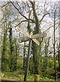 Signpost, Wiltown Cross in EX15 3TS