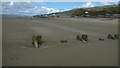 Groynes on Beach at Barmouth in LL42 1LH