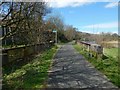 Former railway bridge over a lade in G82 3PD