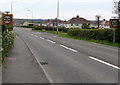 Start of the 30 zone near Bonllwyn, Ammanford in SA18 2DY