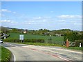 Fields and farm buildings by B4361 near Rosebank Farm in SY8 4JA