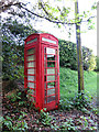 K6 phone box Bodiam Lane in TN18 5NT