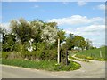 Footpath through fields in Richards Castle in SY8 4EZ