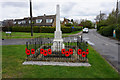 War memorial in Worlington in IP28 8SQ