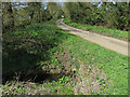 River Cam crossing Cornells Lane in CB11 3ST