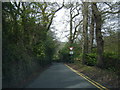 Llanrwst Road heads downhill in LL28 5YE