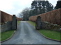 Gateway to Hawkwell Grange in Stamfordham