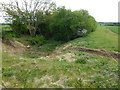 Route of former railway near Carlby, Lincolnshire in Carlby