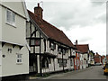 Timber framed house in Old Market Street, Mendlesham in Mendlesham