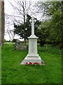 Gislingham War Memorial in Gislingham