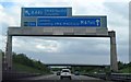 Gantry over the M6 Toll in B76 9PL