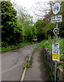 No cycling or horse riding on a footpath near Freshford Village Memorial Hall in BA2 7UD