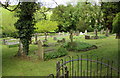 Kissing gate entrance to Freshford Cemetery in BA2 7UD