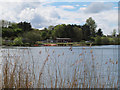 View west across Astbury Mere in CW12 4HA