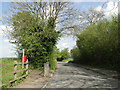 Spring Road by the footpath to the windmill in IP31 1AB