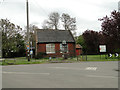 The tiny village hall at Market Weston in IP22 2PF