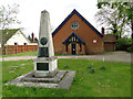 Culford War Memorial and village hall in IP28 6UB