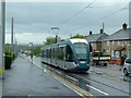 Test Tram on Farnborough Road in NG11 8ES