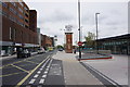 Clocktower at Altrincham Bus Station in WA14 2NA
