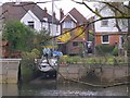 Oliver Road backs onto the River Itchen, Woodmill in SO17 3TB