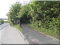Path off Churchill Way, Andover in SP10 5EU