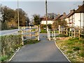 Footpath Approaching Popes Close in SL3 8PZ