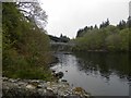 The Clunie and Coronation Bridges over Loch Faskally in PH16 5JX