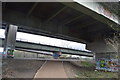 West Devon Way below the A38 flyover in PL3 6RL