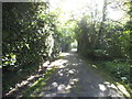 The path to Stokes Field, Long Ditton in KT10 0AJ