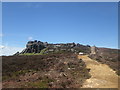 Approaching White Tor in Derwent