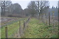 Footpath by Mid Norfolk Line in NR18 9QE