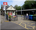 Station Road entrance to Sherborne railway station in DT9 3DH