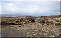 Scarred area of estate road on slope of Beinn Bhreac in IV55 8WF