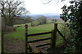 The Shropshire Way leading down from Knowbury in SY8 3JY